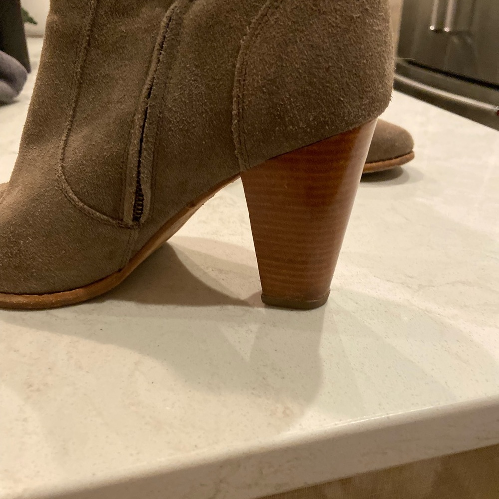Suede Booties - image 3